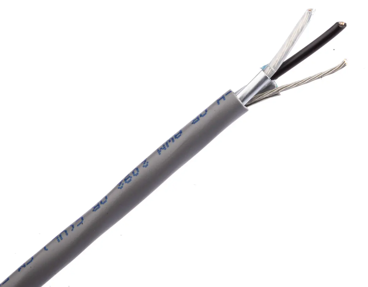 Produktfoto 1 von Belden YE00423 Mehrleiterkabel Niederspannungs-Signalkabel 2-adrig 0,5 mm PE Geschirmt, Außen-ø 5.18mm, L. 152m