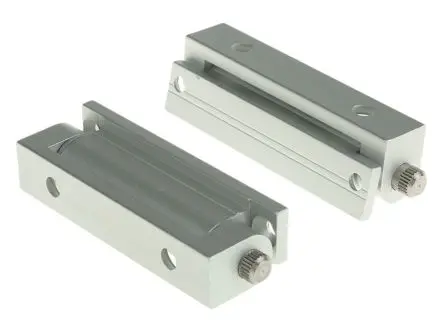 Produktfoto 1 von Steinbach & Vollman Aluminium Scharnier Aushängbar Stift Festwert Schraubbefestigung Freischwingend, 16 mm x 19mm x 70