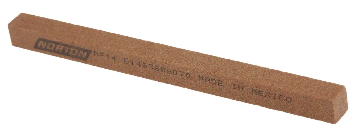Produktfoto 1 von Norton Schleifstein Vierkant, Mittel 6 mm x 102 mm x 13 mm, Indien