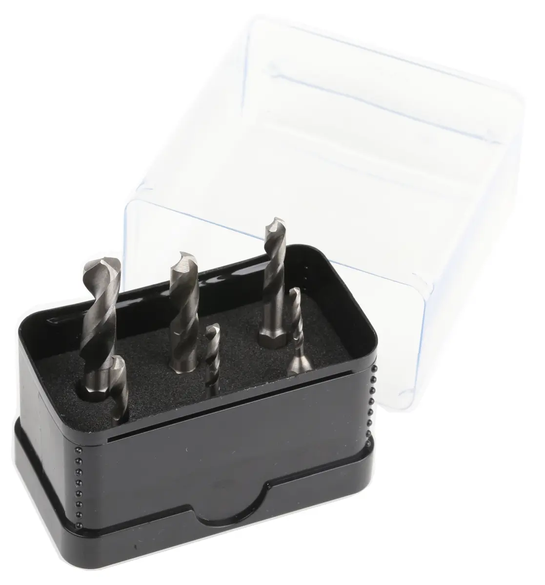 Produktfoto 1 von RS PRO HSS Drehung Satz 3 mm → 10 mm, 6-teilig für Metall