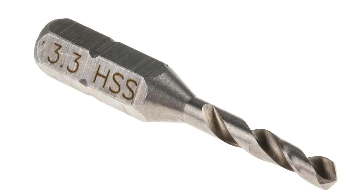Produktfoto 1 von RS PRO Bohrer HSS 3.3 mm