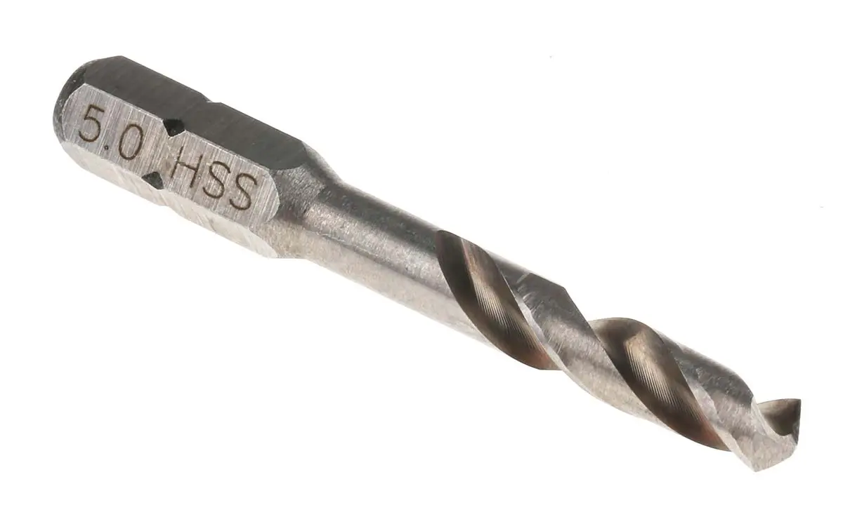 Produktfoto 1 von RS PRO Bohrer HSS 5 mm