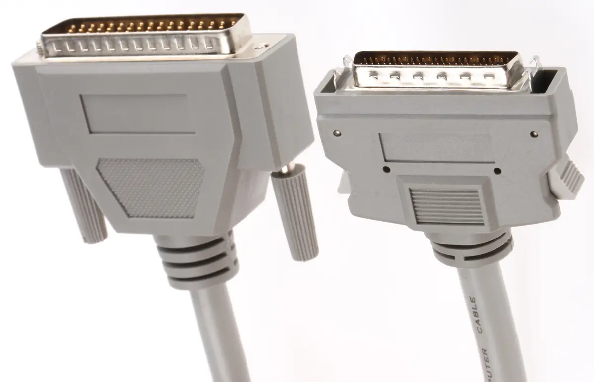Produktfoto 1 von RS PRO SP SCSI-Kabel SCSI-1, Stecker DB50, 2 m