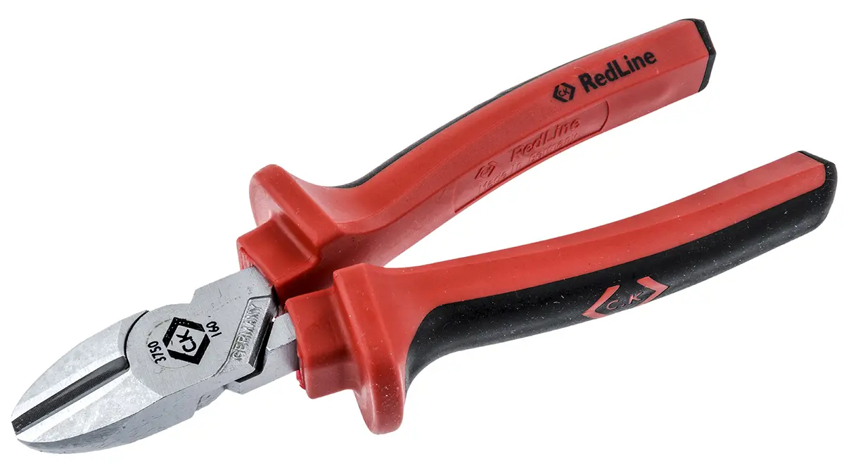 Produktfoto 1 von CK ESD-Sicherheit Halbbündig Seitenschneider 160 mm / Backen 9mm, Schneidleistung 4 mm