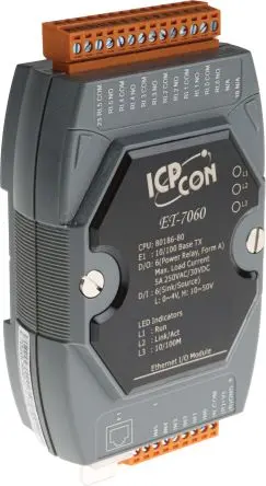 Produktfoto 1 von ICP DAS USA Datenerfassung, Ethernet-Anschluss