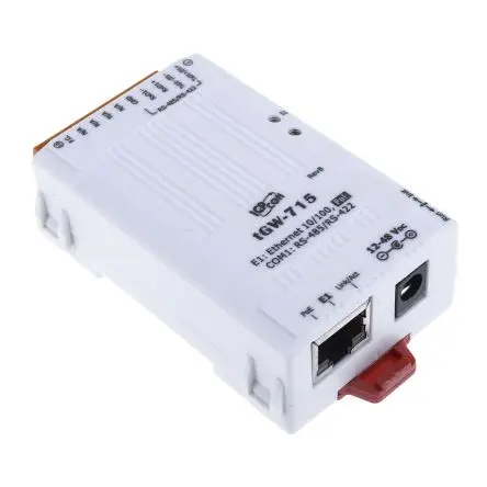 Produktfoto 1 von ICP DAS USA Datenerfassung, RJ45, Ethernet-Anschluss, 12/48 V DC