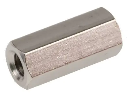 Produktfoto 1 von Essentra Abstandhalter, Länge 12 mm, Messing, Sechskant M3 M3, 5 mm 6 mm