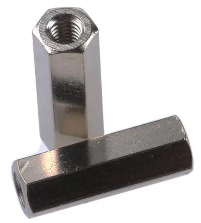 Produktfoto 1 von Essentra Abstandhalter, Länge 15 mm, Messing, Sechskant M3 M3, 5 mm 7.5 mm