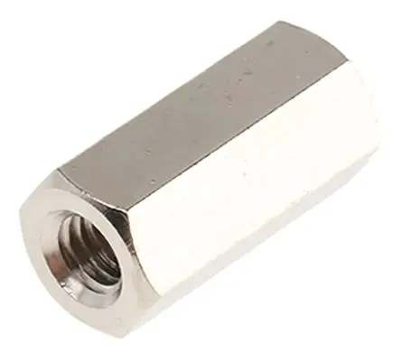 Produktfoto 1 von Essentra Abstandhalter, Länge 15 mm, Messing, Sechskant M4 M4, 7 mm 7.5 mm