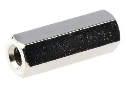 Produktfoto 1 von Essentra Abstandhalter, Länge 20 mm, Messing, Sechskant M4 M4, 7 mm 10 mm