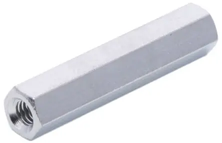 Produktfoto 1 von Essentra Abstandhalter, Länge 25 mm, Messing, Sechskant M3 M3, 5 mm 10 mm