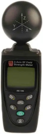 Produktfoto 1 von RS PRO Emissionsdetektor für HF-Feld ±1 dB Batterie