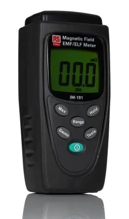 Produktfoto 1 von RS PRO Gaußmeter 20mg 30 Hz / 2000mg 300 Hz ±2.5 % 0.01 μT, 0.1 mG