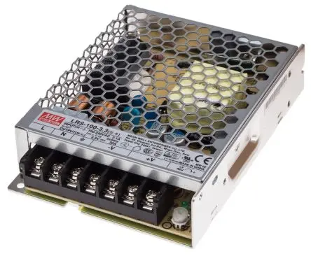 Produktfoto 1 von MEAN WELL LRS-100 Schaltnetzteil 1 3.3V dc 66 W, Fahrgestell 373 V dc, 264V ac