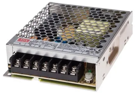 Produktfoto 1 von MEAN WELL LRS-100 Schaltnetzteil 1 15V dc 105 W, Fahrgestell 373 V dc, 264V ac