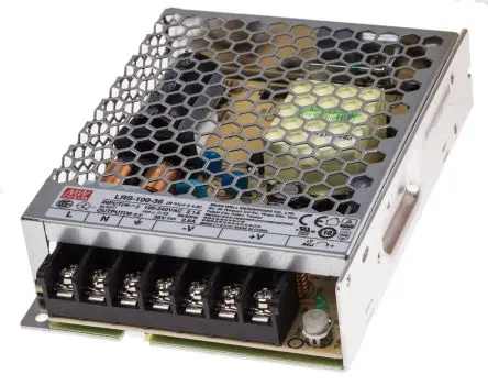 Produktfoto 1 von MEAN WELL LRS-100 Schaltnetzteil 1 36V dc 100.8 W, Fahrgestell 373 V dc, 264V ac