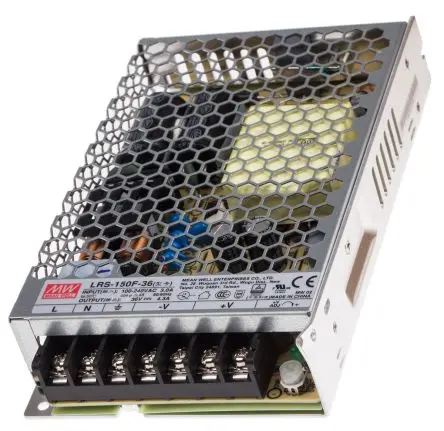 Produktfoto 1 von MEAN WELL LRS-150F Schaltnetzteil 1 36V dc 154.8 W, Fahrgestell 370 V dc, 264V ac