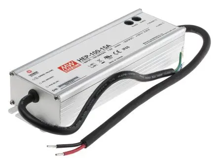 Produktfoto 1 von MEAN WELL HEP-100 Schaltnetzteil 1 15V dc 100 W, Fahrgestell 431 V dc, 305V ac
