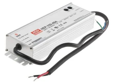 Produktfoto 1 von MEAN WELL HEP-100 Schaltnetzteil 1-Ausg. 48V dc 96 W, Chassis 431 V dc, 305V ac 2A