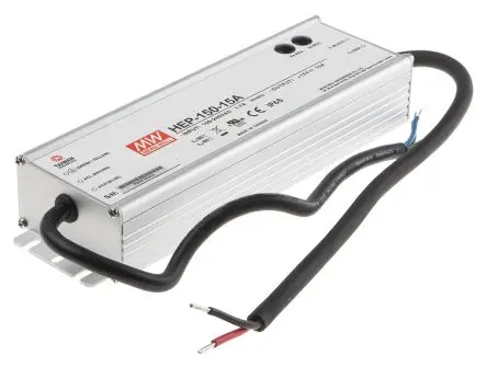 Produktfoto 1 von MEAN WELL HEP-150 Schaltnetzteil 1-Ausg. 15V dc 150 W, Chassis 431 V dc, 305V ac 10A