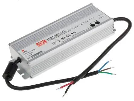 Produktfoto 1 von MEAN WELL HEP-320 Schaltnetzteil 1 24V dc 320 W, Fahrgestell 431 V dc, 305V ac