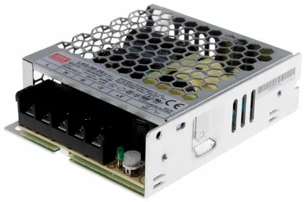 Produktfoto 1 von MEAN WELL LRS-50 Schaltnetzteil 1 24V dc 52.8 W, Fahrgestell 373 V dc, 264V ac