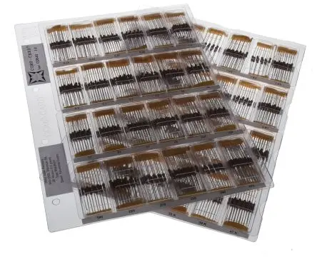 Nova CCR-03 Widerstandssortiment 48, 0.22 → 47K Ω, Metalloxid 810, Durchsteckmontage