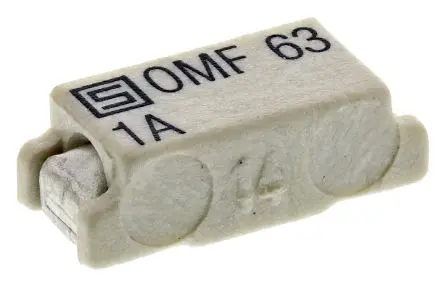 Produktfoto 1 von Schurter Nicht zurücksetzbare Sicherung 1A 63V ac/dc Thermoplast F 3.1mm 2.6 mm