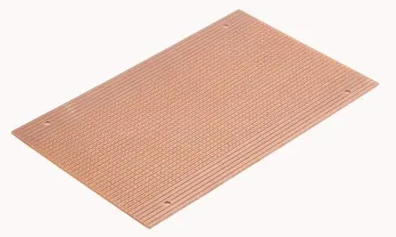Produktfoto 1 von Vero Technologies Steckplatine, 1-seitig 100.84 mm, PCB-Bohrung 1.02 mm 162.56mm, Raster, Raster 2.54 mm