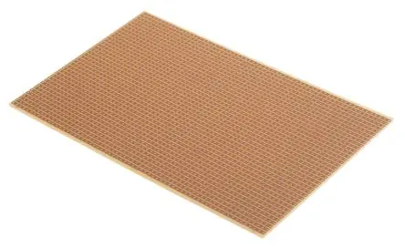 Produktfoto 1 von Vero Technologies Streifenplatinen, Papier, Kunstharz-beschichtet, 35 μm, 1-seitig 160 mm, PCB-Bohrung 1.02 mm 100mm, 39