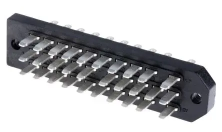 Produktfoto 1 von Telegärtner Polycarbonat DIN 41612 Stecker, 30-polig, 3-reihig, Serie J000 Gerade Stecker