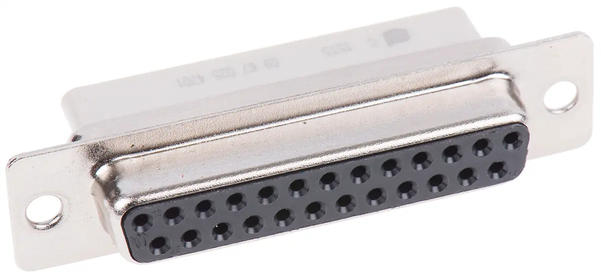 Produktfoto 1 von HARTING D-Sub D-Sub-Steckverbinder DS-3 Gerade, 25-polig, Kabel Buchse, mit Flansch
