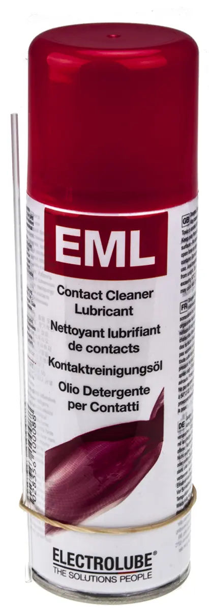 Produktfoto 1 von Electrolube EML Kontaktreiniger für Unterhaltungselektronik, Elektronische Sportgeräte, Zerstäuber, 200 ml
