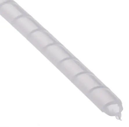 Produktfoto 1 von Essentra Spiral-Kabelumwicklung / 2.3 mm Polyethylen Natur, für Kabel-Ø 2.3 mm bis 15 mm, Länge 50 m
