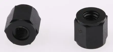 Produktfoto 1 von Essentra Ständer mit Gewinde, Länge 6 mm, Nylon, Sechskant M3 M3, 6 mm