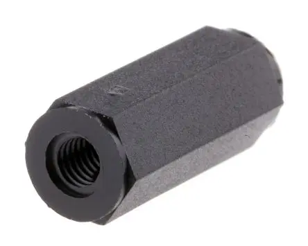 Produktfoto 1 von Essentra Ständer mit Gewinde, Länge 15 mm, Nylon, Sechskant M3 M3, 6 mm