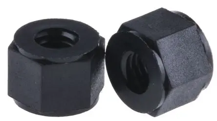 Produktfoto 1 von Essentra Ständer mit Gewinde, Länge 6 mm, Nylon, Sechskant M4 M4, 8 mm
