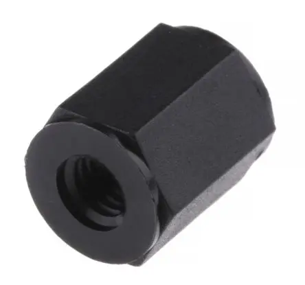 Produktfoto 1 von Essentra Ständer mit Gewinde, Länge 10 mm, Nylon, Sechskant M4 M4, 8 mm