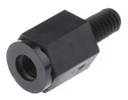 Produktfoto 1 von Essentra Abstandhalter, Länge 10 mm, Nylon, Sechskant, 8 mm