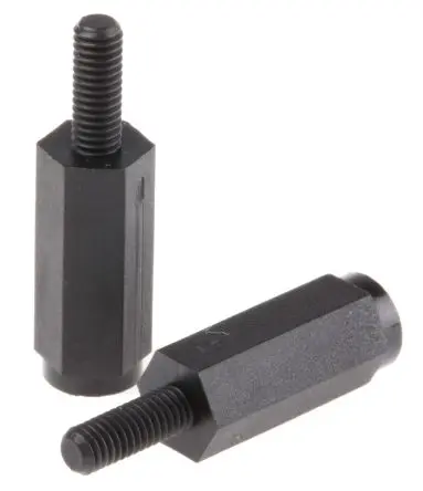 Produktfoto 1 von Essentra Abstandhalter, Länge 15 mm, Nylon, Sechskant, 6 mm