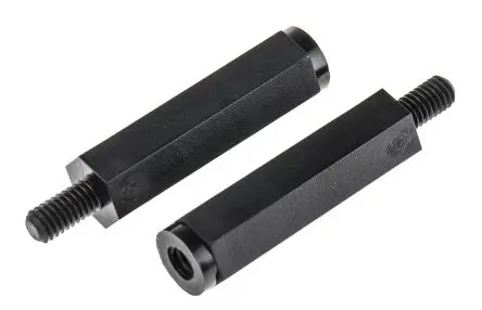 Produktfoto 1 von Essentra Abstandhalter, Länge 30 mm, Nylon, Sechskant, 8 mm