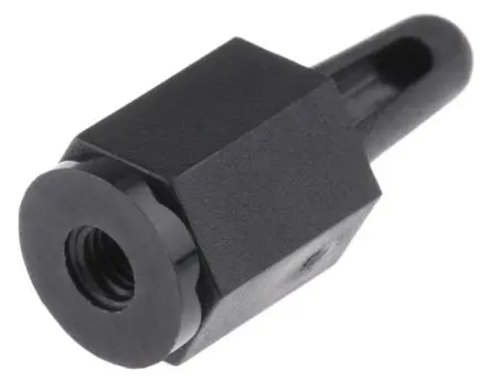 Produktfoto 1 von Essentra Abstandhalter Außengewinde Nylon 10 mm, Ø 4 mm