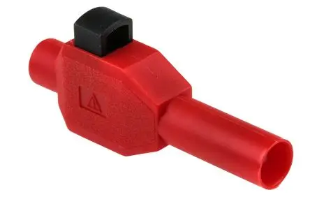 Produktfoto 1 von Staubli 4 mm Stecker Rot Bananenstecker, Kontakt Nickel, 600V 10A Klemme