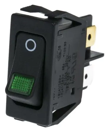 Produktfoto 1 von Marquardt Panel Wippschalter DPST Ein-Aus-Ein Ein-Aus, 16A Beleuchtet, IP40