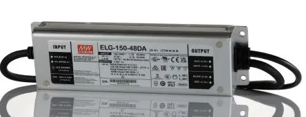 Produktfoto 1 von MEAN WELL LED-Treiber, 150 W 180 V ac, 305 V ac, 254V dc, 431 V dc LED-Treiber 900mA, Ausgang 48V DALI