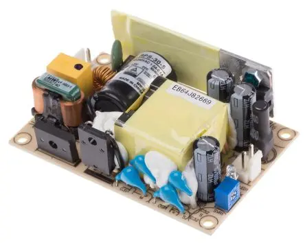 Produktfoto 1 von MEAN WELL RPS-30 Schaltnetzteil 1 5V dc 30 W, Fahrgestell 264V ac