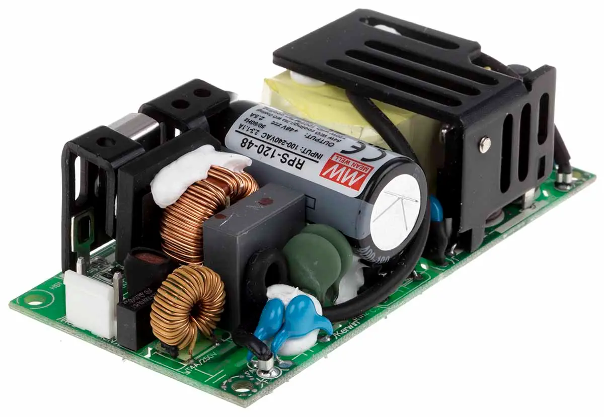 Produktfoto 1 von MEAN WELL Schaltnetzteil, 48V dc / 2.5A 84W 113 → 370 V dc, 80 → 264 V ac Offene Bauform,