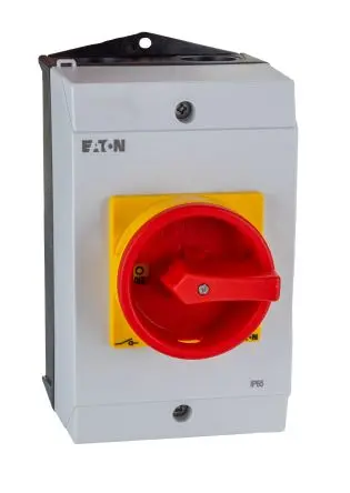 Produktfoto 1 von Eaton T3-3 Trennschalter 6-polig SMD 260A 15 kW Rot IP65 3, 1-phasig