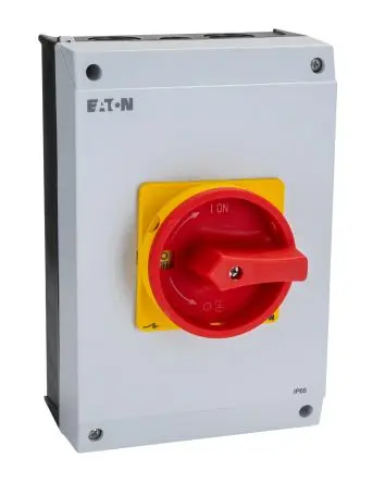 Produktfoto 1 von Eaton P3-63 Trennschalter 3-polig SMD 640A 4.5 W Rot IP65 3, 1-phasig