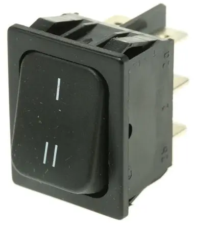 Produktfoto 1 von Marquardt Panel Wippschalter 2-poliger Umschalter Ein-Neutral-Ein Ein-Ein, 10A, IP40